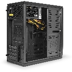 Компьютерный корпус Minitower ExeGate EX272745RUS QA-412U Black, mATX, (XP400, Black, 120мм), 2хUSB+2хUSB 3.0, Audio, фото5