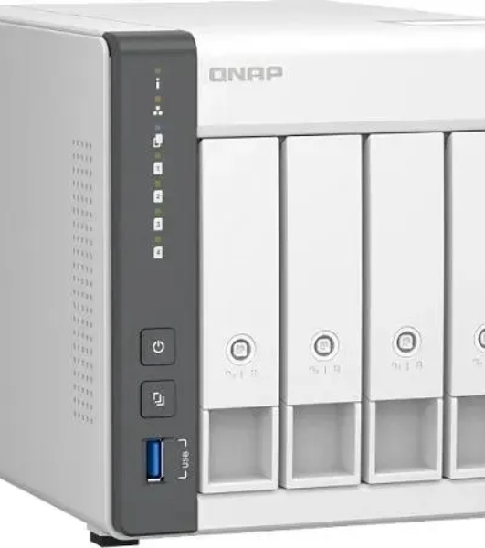 Сетевое хранилище NAS Qnap D4 (REV. C) 4-bay настольный Cortex-A55 RK3568B2