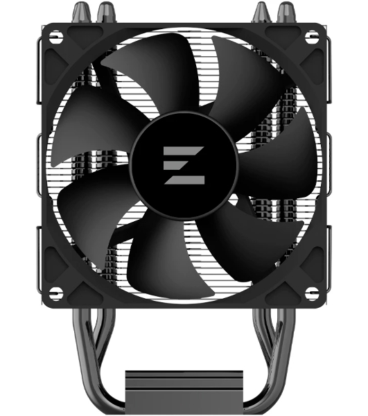 Кулер ZALMAN CNPS4X BLACK V2, 92мм FAN, 3 HEAT PIPES, 4-PIN PWM, 800-2000 RPM, 29DBA, HYDRO BEARING, LGA1851/1700, AM5/AM4, screw type installation