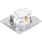 Механизм розетки 1-м СП AtlasDesign с заземл. 16А жемчуг SchE ATN000443, фото3