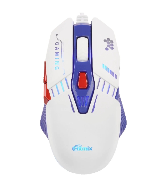 Мышь проводная Ritmix ROM-400 White