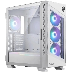 Компьютерный корпус MSI MPG VELOX 100R белый, Global, 2xUSB 3.0, 1xType C, 4x120мм ARGb Fan, ARGb, фото 1