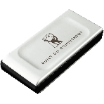 Внешний SSD Kingston XS2000, 1TB, USB 3.2 Gen 2x2 Type-C, R/W 2000/2000, серебристый, фото3
