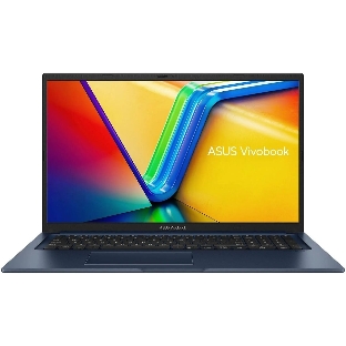 Ноутбук Asus Vivobook 17 X1704VA-AU982 Core 5 120U 16Gb SSD512Gb Intel Graphics 17.3' IPS FHD (1920x1080) без ОС blue WiFi BT Cam (90NB13X2-M00ML0)