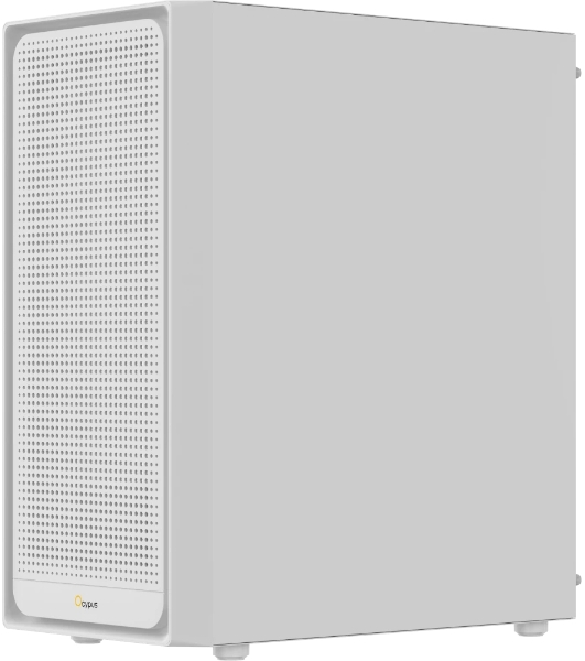 Компьютерный корпус Ocypus Gaммa C50 без БП белый (Gaммa-C50-WHG000XX-GL)