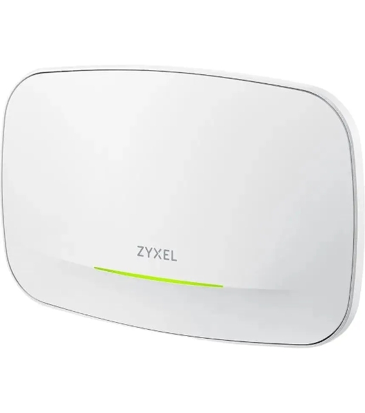 Точка доступа Zyxel NebulaFlex NWA130BE, WiFi 7, 802.11a/b/g/n/ac/ax/be (2,4 и 5 ГГц), MU-MIMO, антенны 2x2, до 688+4320 Мбит/с, 2xLAN 2.5GE, PoE