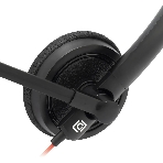 Наушники с микрофоном Oklick/Оклик HS-L900 черный 1.8м накладные оголовье, фото4