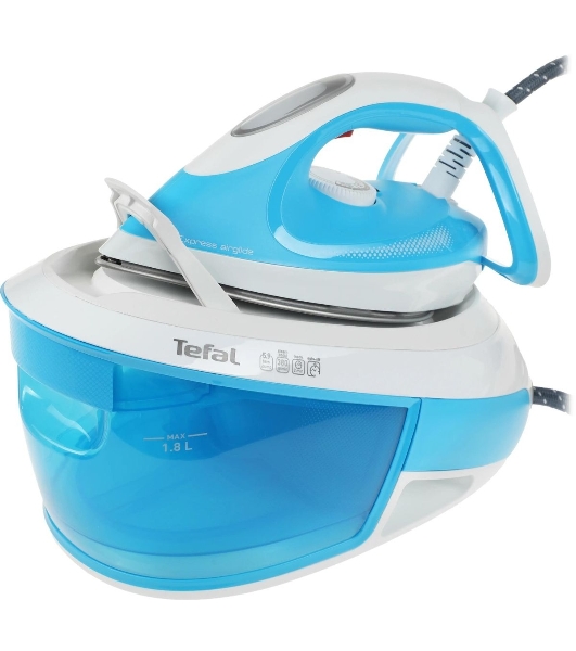 Парогенератор Tefal SV8002E0, голубой/белый