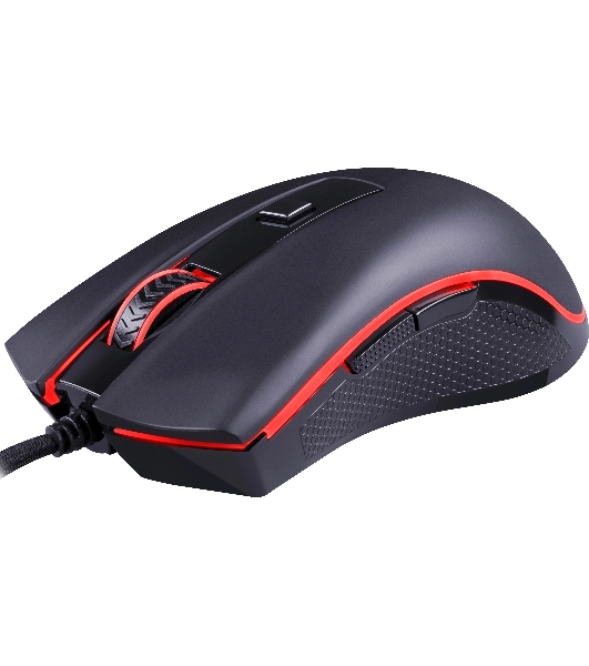 Мышь проводная Redragon Cypher, черный, 12800 dpi, USB, кнопки - 7