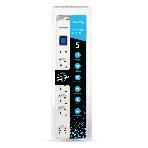 Сетевой фильтр Smartbuy (SBSP-50W-Pro) - 6 роз х 5,0 м - белый, фото2