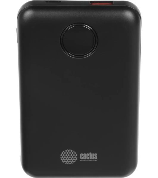 Портативный аккумулятор Cactus CS-PBFSOA-10000 10000mAh 22.5W 4.5A USB-A/USB-C черный