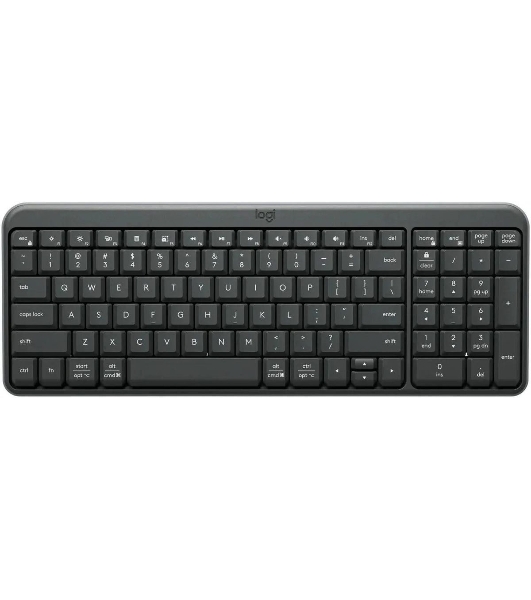 Клавиатура Logitech K250 беспроводная, Bluetooth, серый