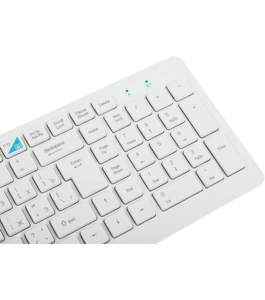 Комплект клавиатура+мышь Defender Skyline 895 беспроводной, USB, 2000 DPI, белый