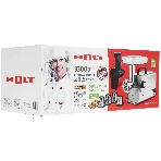 Мясорубка электрическая HOLT HT-MG-010 серый, 3300 Вт, 3.5 кг/мин, реверс, насадки - 4, фото2