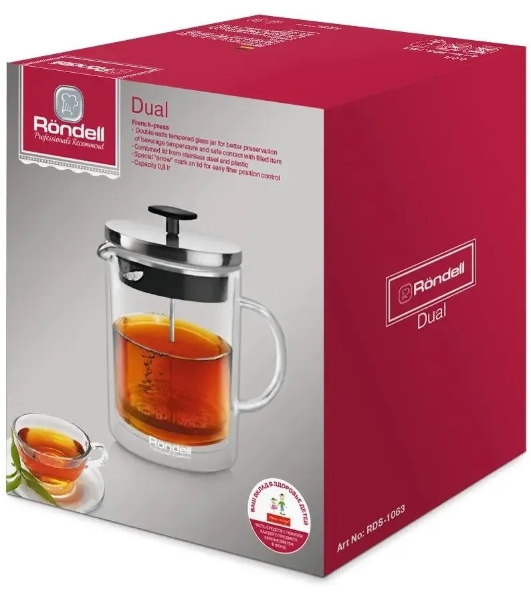 Френч-пресс Rondell RDS-1063