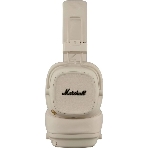 Беспроводные/проводные наушники Marshall Major V бежевый, накладные, Bluetooth + проводной, беспроводная зарядка, фото3