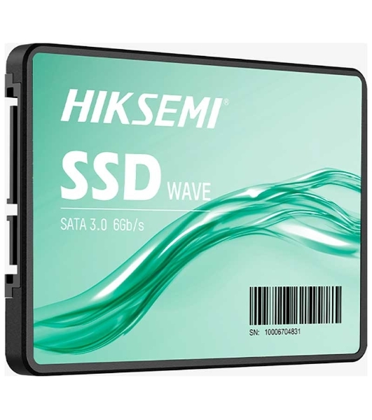 Накопитель SSD HIKSEMI Wave(S) 480Gb HS-SSD-WAVE(S) 480G 2.5' (SATA3, up to 550/470MBs, 3D NAND, 160TbW)