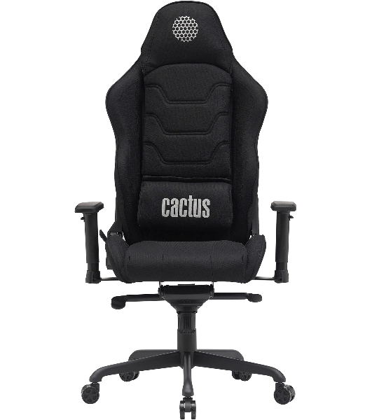 Кресло Cactus CS-CHR-MC04-BBK черный, экокожа
