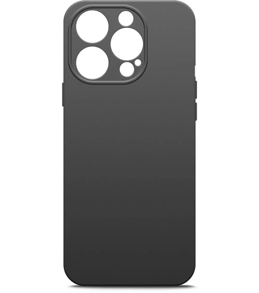 Чехол (клип-кейс) BoraSCO для Apple iPhone 15 Pro черный