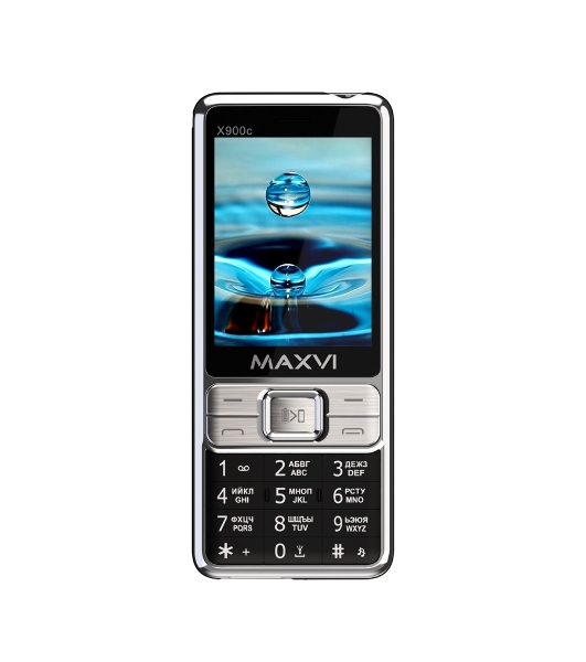 Мобильный телефон Maxvi X900c черный