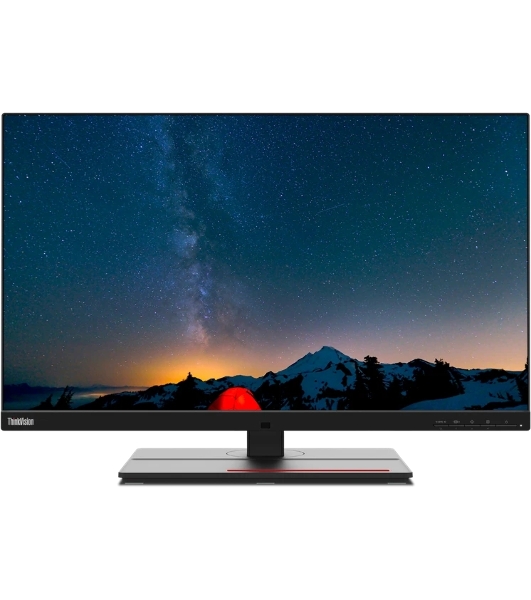 Монитор 27' Lenovo ThinkVision P27u-20 IPS 3840x2160, 60 Гц, 4 мс, 16:9, 400 кд/м², 2xHDMI, 1xDP, Thunderbolt, черный