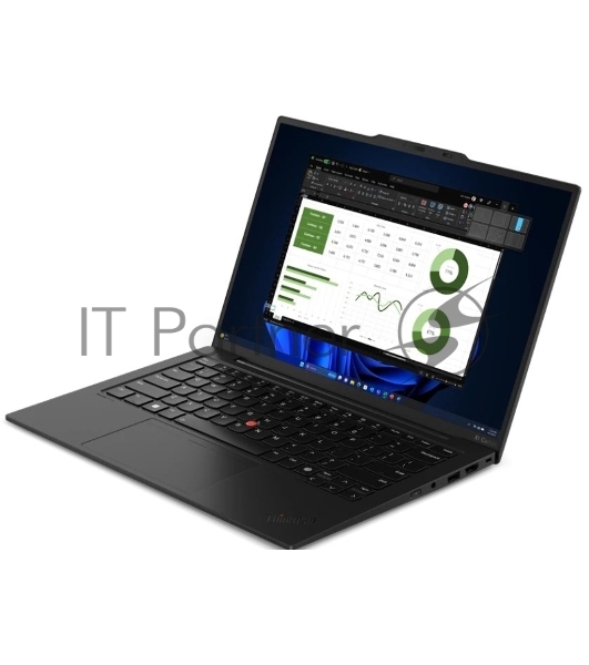 Ноутбук Lenovo ThinkPad X1 Carbon G12 Core Ultra 7 155U 32Gb SSD512Gb Intel Graphics 14' IPS WUXGA (1920x1200) Windows 11 Pro 64 black WiFi BT Cam (21KC0046US)