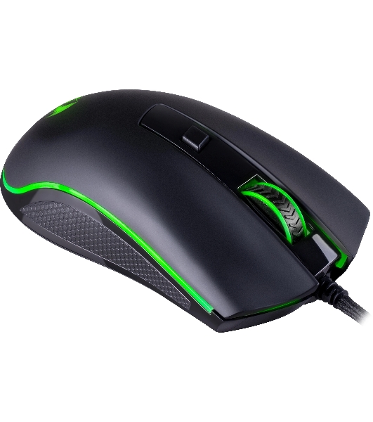 Мышь проводная Redragon Cypher, черный, 12800 dpi, USB, кнопки - 7