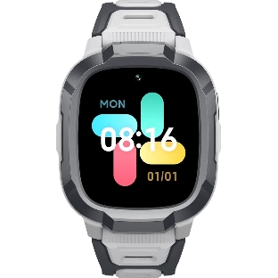 Детские умные часы Mibro Kids P6, 1.4' TFT, 4G, Bluetooth, USB Type-C, IPX7/WR20, серый
