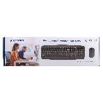 Комплект клавиатура+мышь Gembird KBS-8000 беспроводной, USB, 1600 DPI, чёрный, фото2