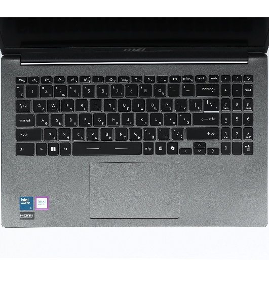 Ноутбук MSI Modern 15 F1MG/15.6'/IPS/Intel Core 7 150U /16Gb/512Gb SSD/Intel Graphics/DOS/серый/1.7kg