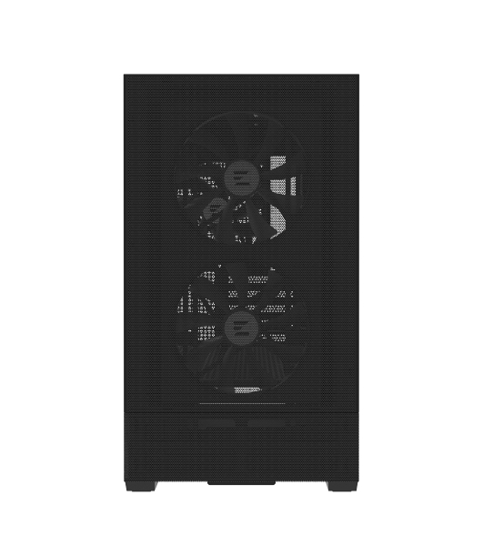 Компьютерный корпус ZALMAN P30 AIR, MATX, BLACK, WINDOW, 2xCombo (3.5'' or 2.5''), 3x2.5', 1xUSB TYPE-C, 1xUSB3.0, FRONT 2x140мм ARGb, REAR 1x140мм ARGb