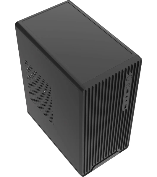 Компьютерный корпус Accord ACC-M258-02B черный без БП mATX 4x120мм 2xUSB2.0 audio