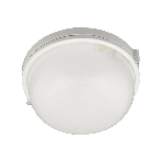 Светильник влагозащищенный UNIEL (UL-00006771) UWL-R01 100W/E27 IP54 WHITE Круг, фото2