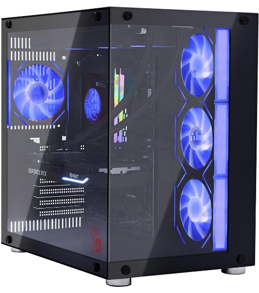 Компьютер Bloody BD-PC CZ79C3 MT i7 14700KF (3.4) 64Gb SSD 1Tb RTX 5070Ti 16Gb Win 11H 64 2.5xGbitEth 850W черный (RUS) (2129080)