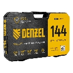 Набор инструментов Denzel 1/2', 1/4', 3/8', CrV, S2, пластиковый кейс, 144 предмета, фото14