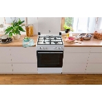 Плита комбинированная Gorenje GK6A20WF белый, конфорок 4 газовых, духовка 65 л, 60 см x 85 см x 60 см, фото2