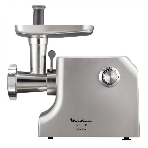 Мясорубка электрическая Moulinex ME858D32 серебристый, 2100 Вт, 5.5 кг/мин, реверс, защита от перегрузки, насадки - 8, фото3