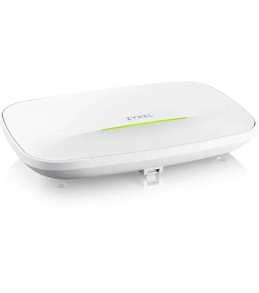 Точка доступа Zyxel NebulaFlex NWA130BE, WiFi 7, 802.11a/b/g/n/ac/ax/be (2,4 и 5 ГГц), MU-MIMO, антенны 2x2, до 688+4320 Мбит/с, 2xLAN 2.5GE, PoE