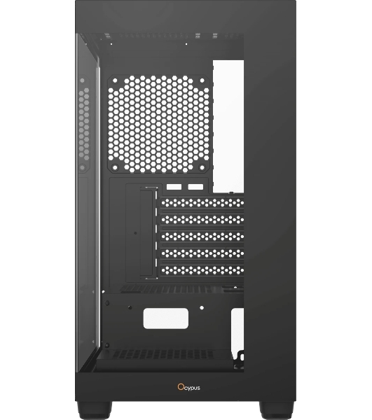 Компьютерный корпус Ocypus Gaммa C52 BK mATX/win/black/no PSU/Tempered Glass