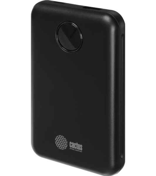 Портативный аккумулятор Cactus CS-PBFSOA-10000 10000mAh 22.5W 4.5A USB-A/USB-C черный