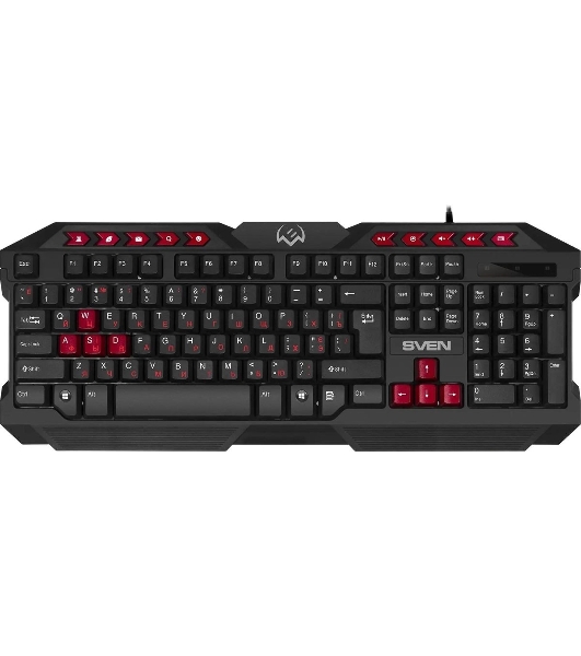 Комплект клавиатура + мышь SVEN GS-9200 игровые клавиатура, мышь и коврик