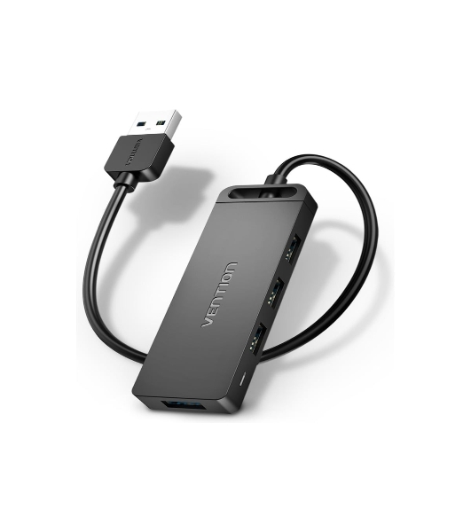 USB-концентратор Vention CHLBF, USB 3.0, USB 4 порта, USB