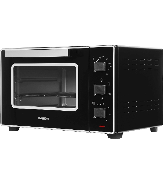 Мини-печь Hyundai MIO-HY093 28 л, 1600 Вт, черный
