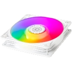 Вентилятор для корпуса Silverstone VISTA 120 ARGb белый, 120 мм, 2000 об/мин, 30.6 дБ, 4 pin, фото4