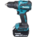 Дрель-шуруповерт Makita DDF490SF1J, 18 В, 3 Ач, 50 Нм, бесщеточный, фото11