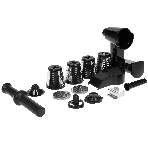 Мясорубка электрическая HOLT HT-MG-010 серый, 3300 Вт, 3.5 кг/мин, реверс, насадки - 4, фото4