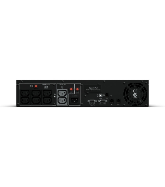 Источник бесперебойного питания CyberPower PR1000ELCDRT2UA / 1000ВА / 900Вт / USB/RS-232/Dry/EPO/SNMPslot/RJ11/45 (8x 320 IEC С13)