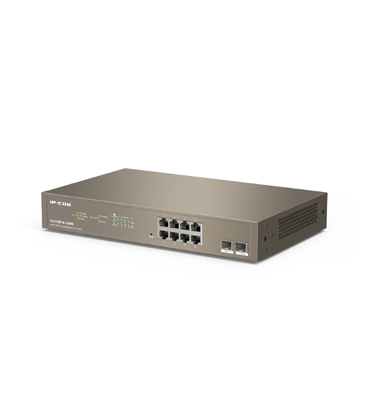Коммутатор IP-COM G3310P-8-150W PoE с облачным управлением 8GE+2SFP