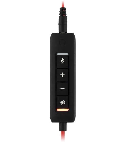 Наушники с микрофоном Oklick/Оклик HS-L900 черный 1.8м накладные оголовье