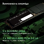 Моноблок Digma Pro Base 23.8' Full HD i3 12100 (3.3) 8Gb SSD 512Gb UHDG 730 CR Windows 11 Pro GbitEth WiFi BT 90W клавиатура мышь Cam черный 1920x1080, фото21
